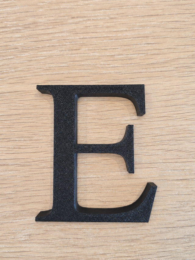 Matte Black HOME Letters – Freestanding