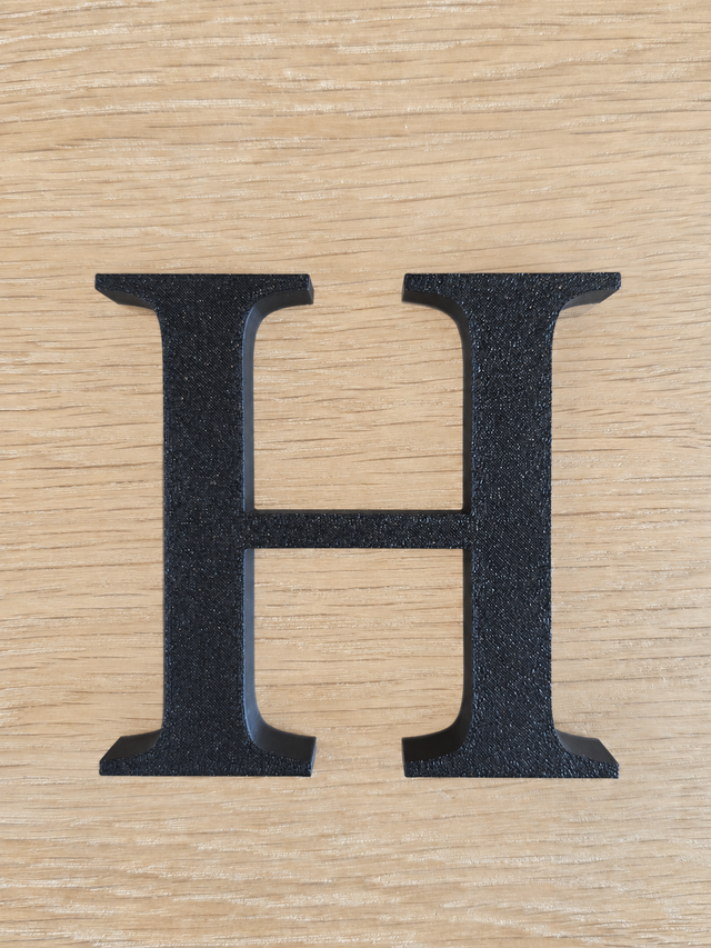 Matte Black HOME Letters – Freestanding